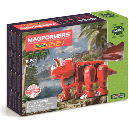 Magformers Dino Magnetic Construction Value Pack - Tego & Cera