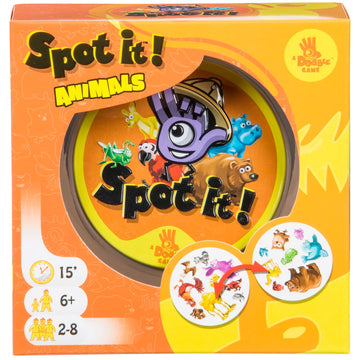 Moose Games Spot It Animals Card Game