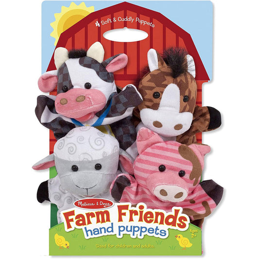 Melissa & Doug Hand Animal Puppets Farm