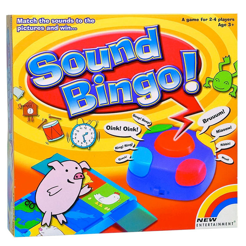 Sound Bingo Children Game by New Entertainment in box packaging