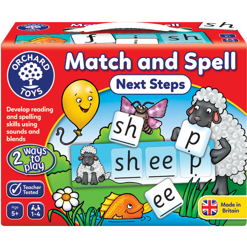 Orchard Toys Games Value Pack - Tell The Time Lotto & Match and Spell