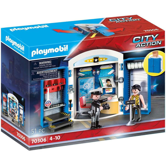 [DISCONTINUED] Playmobil City Action 70306 Police Station Play Box