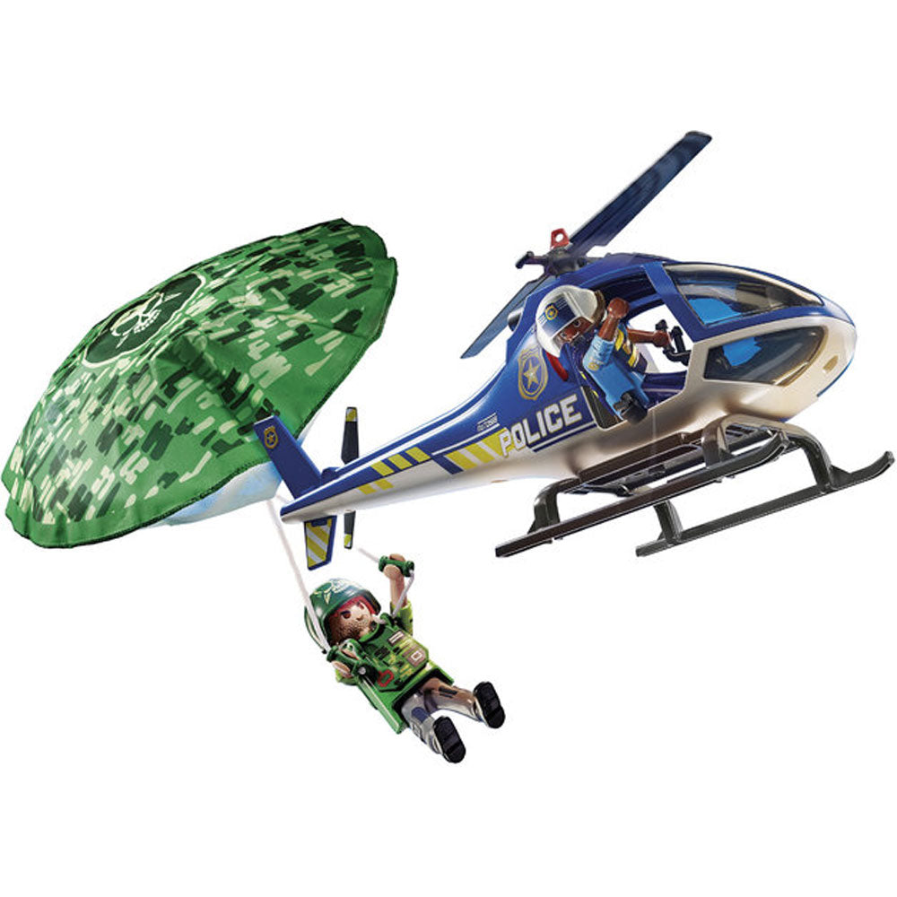 Playmobil City Action Value Pack - Firefighters & Police Parachute Search