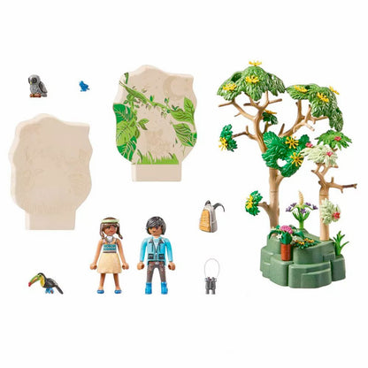 Playmobil Wiltopia Value Pack - Rainforest Nightlight & Anteater Care