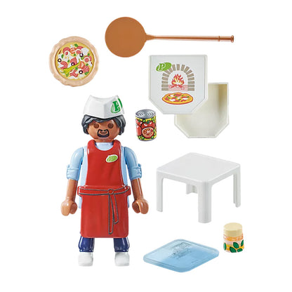 PLAYMOBIL Special Plus Pizza Chef Figure with pizza shovel and other accessories