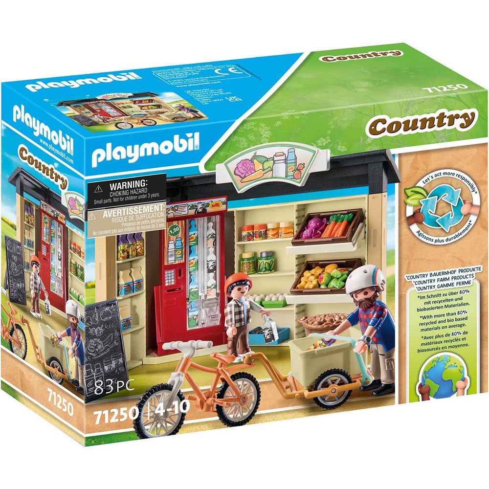 Farm Shop Toy Playset from Country theme by Playmobil in box packaging
