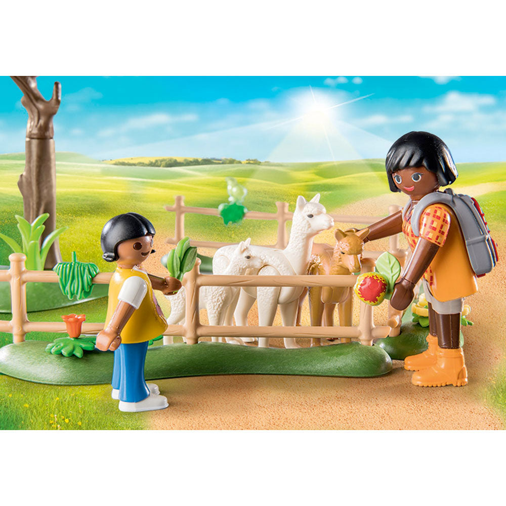 Alpaca Walk Toy Playset from Country theme by Playmobil for kids aged 4-10 years