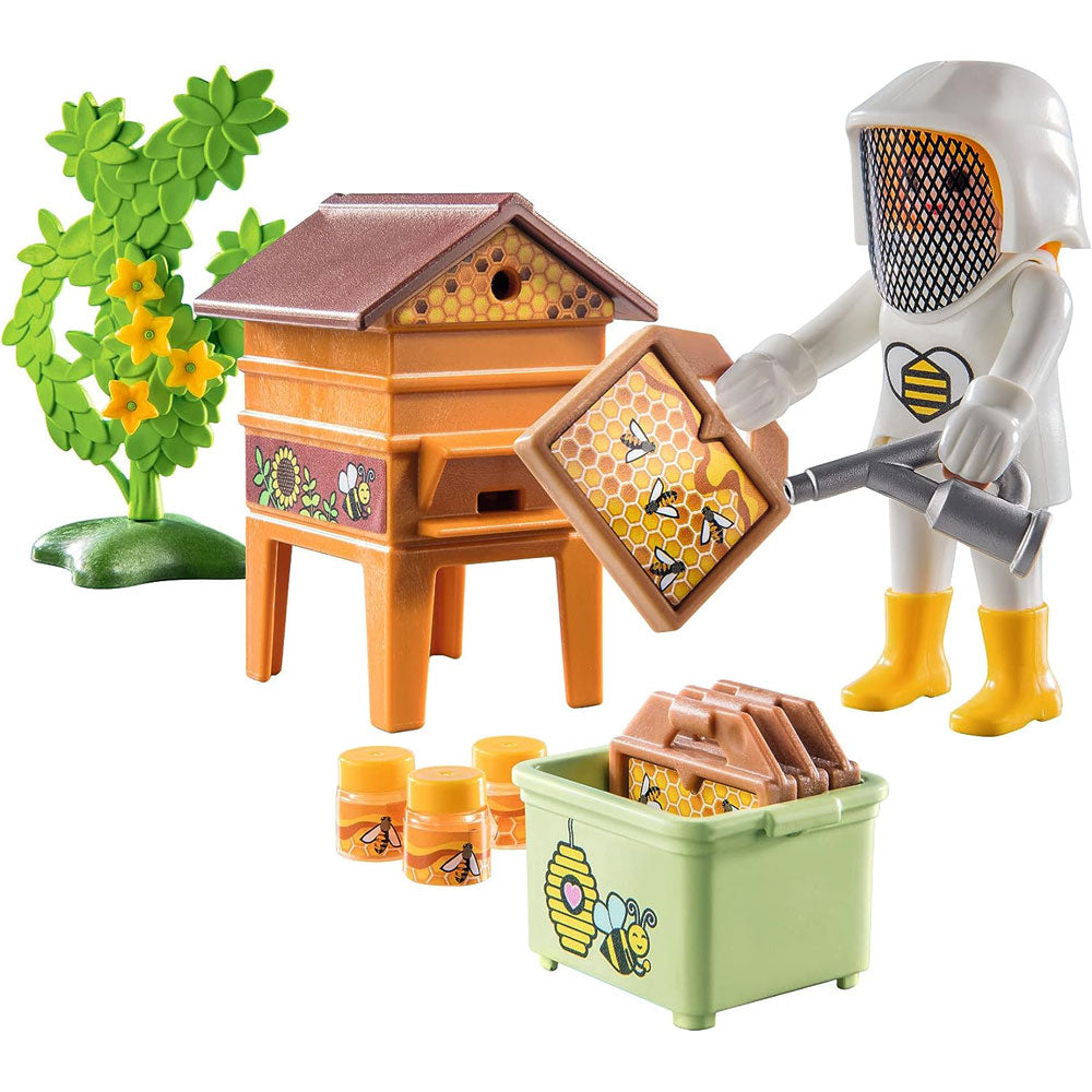 Female Beekeeper Toy Playset from Country theme by Playmobil for kids 4-10 years
