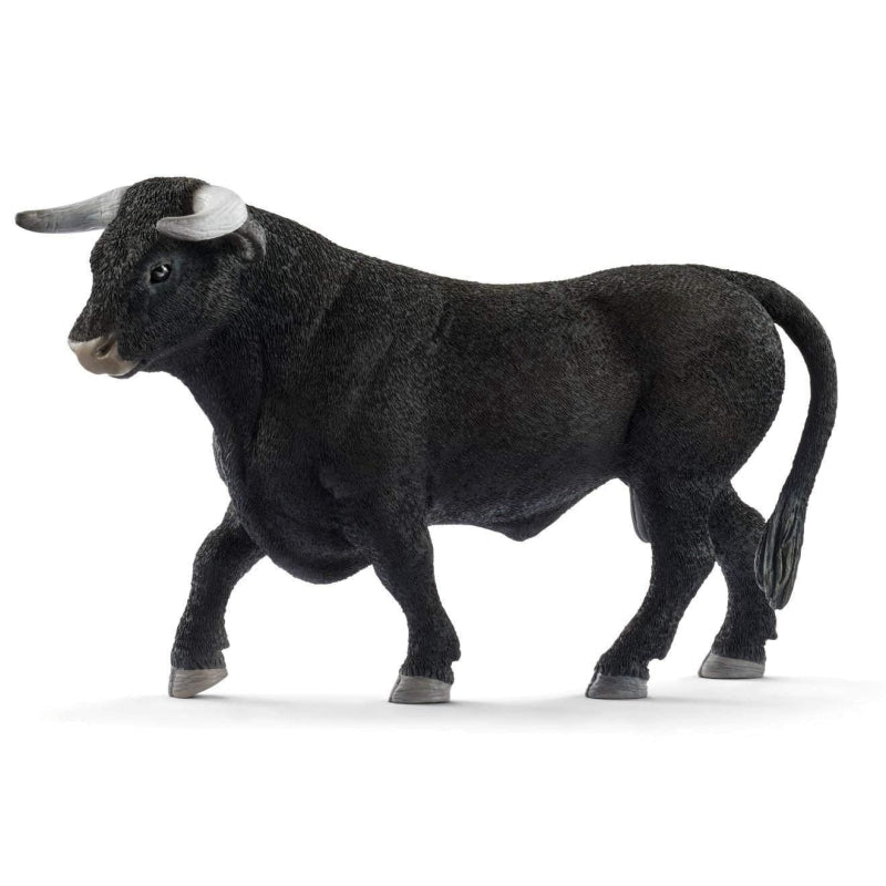 Farm World Black Bull Animal Figurine by Schleich