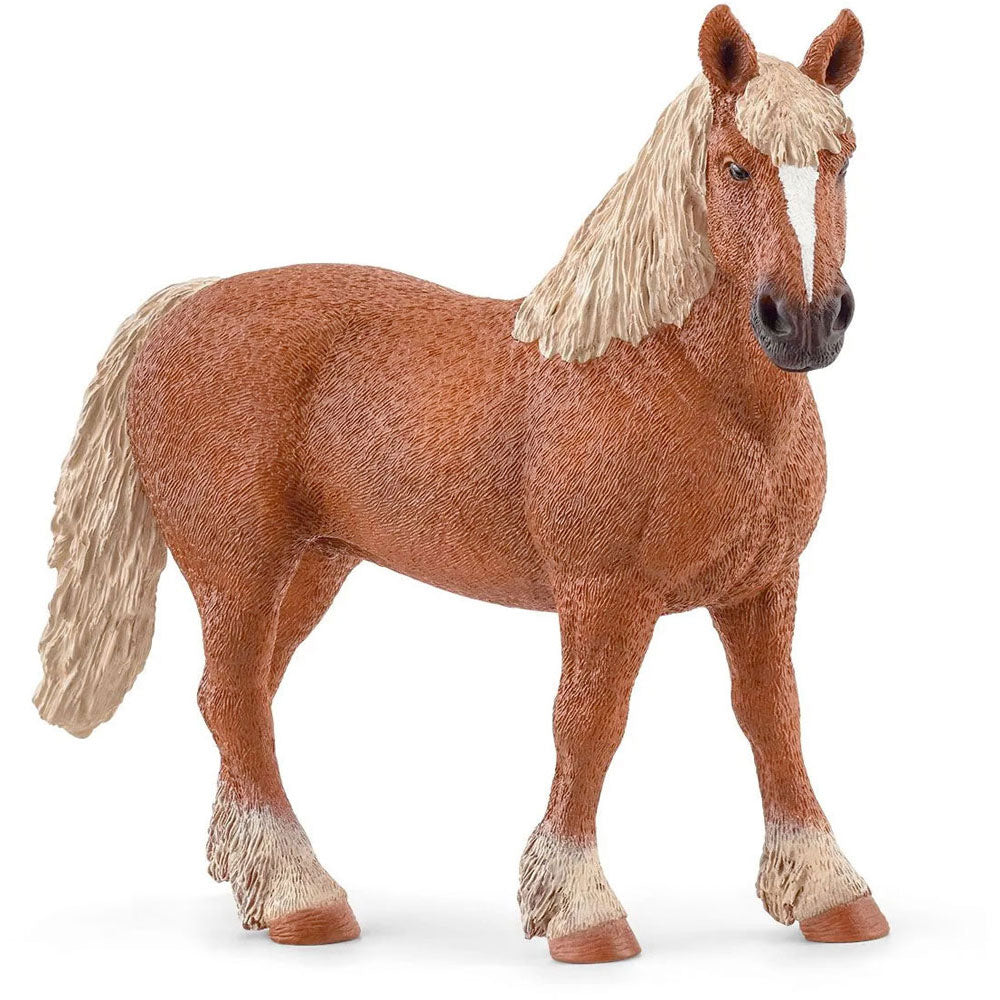 Schleich Farm World Animal Figurines Value Pack - Belgian Draft Horse & Criollo Definitivo Mare Horse