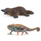 Schleich Wild Life Animal Figurines Platypus & Chameleon Value Pack