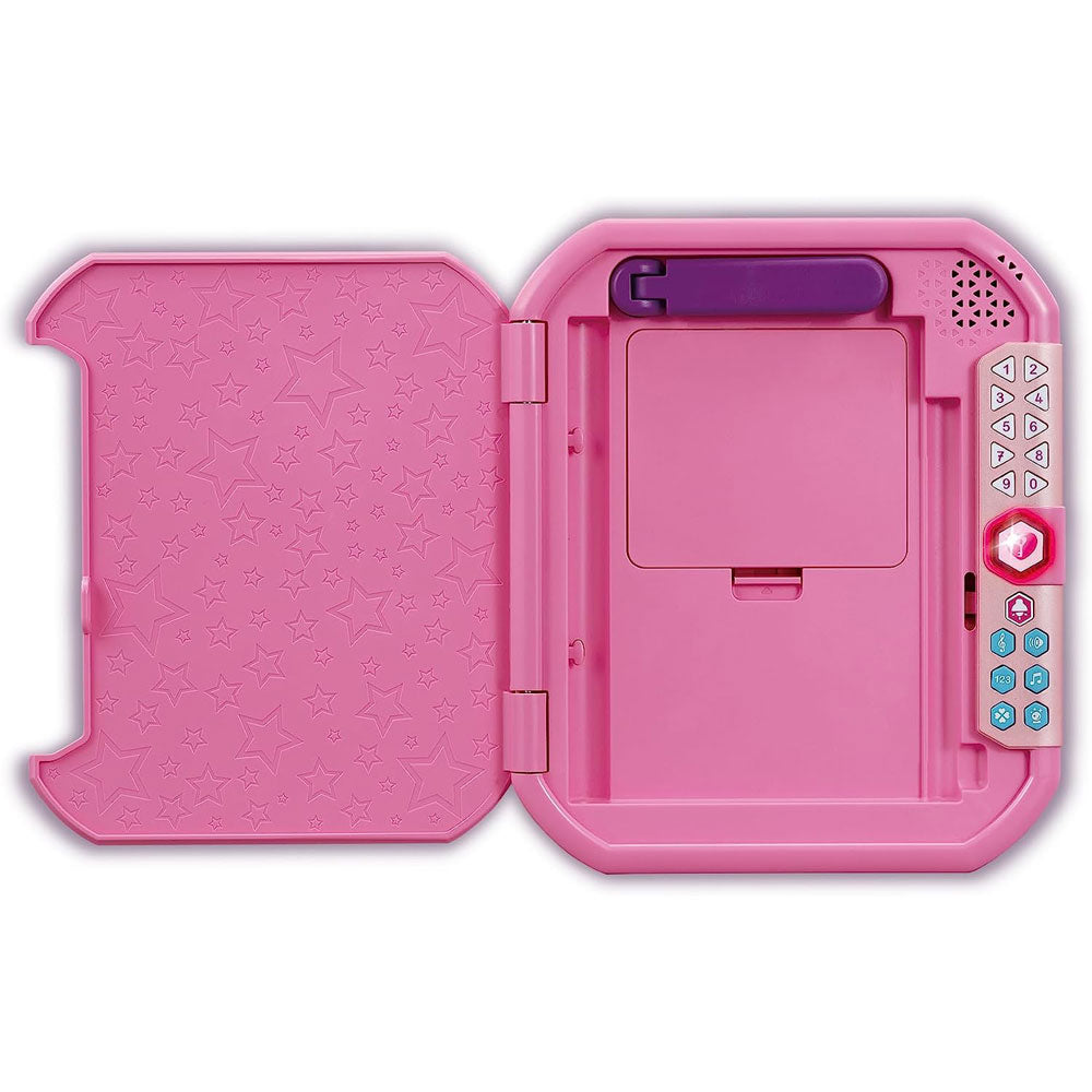 Keep all of your secrets safe, with the Secret Safe Magic Notebook by VTech!