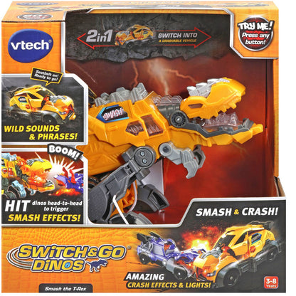[DISCONTINUED] VTech Switch & Go Value Pack - T-Rex & Gorilla