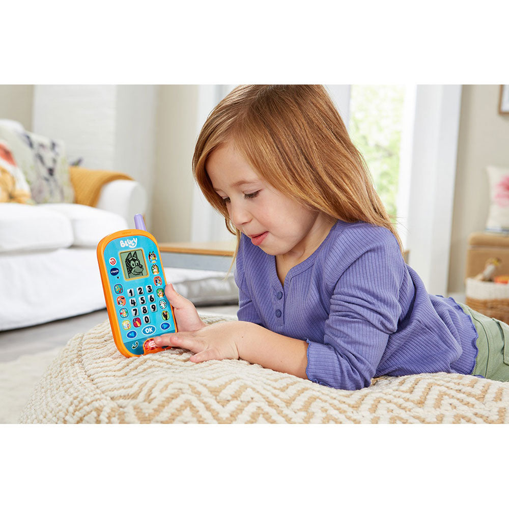 Bluey Ring Ring Phone pretend play toy by VTech