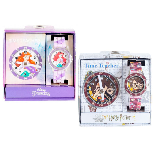 Disney Princess Ariel & Harry Potter Time Teacher Watches Value Pack