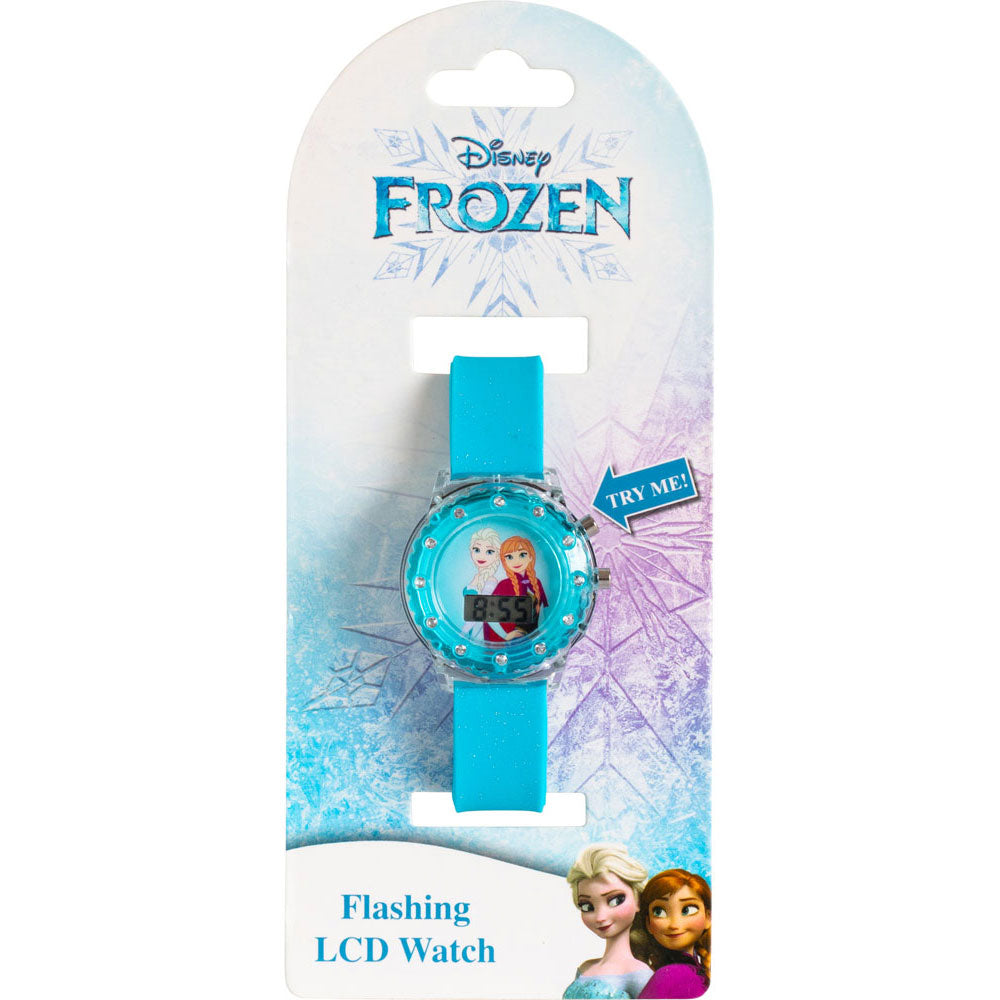 Disney Princess Frozen Value Pack - 200pc Puzzle & Flashing Light Up Watch