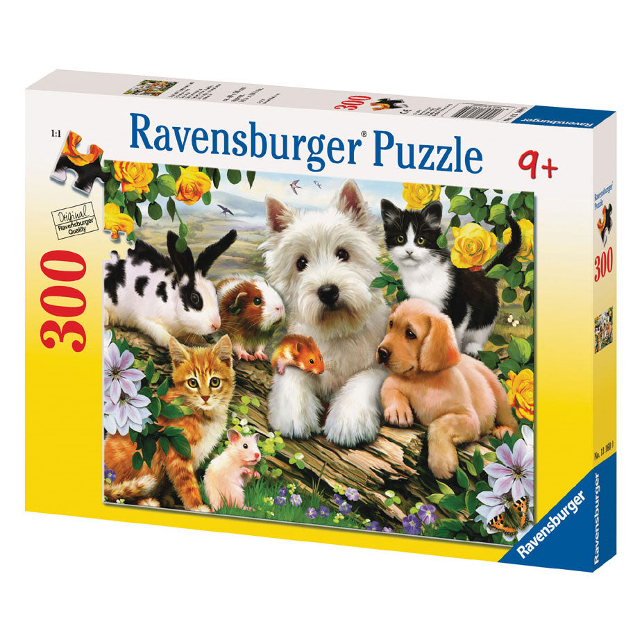 [DISCONTINUED] Ravensburger Happy Animal Buddies Puzzle 300pc