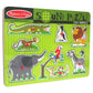 Melissa & Doug Zoo Animals Wooden Sound Puzzle