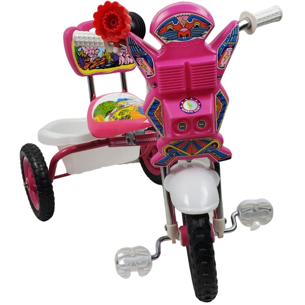 Aussie Baby Kids Push Trike - Pink