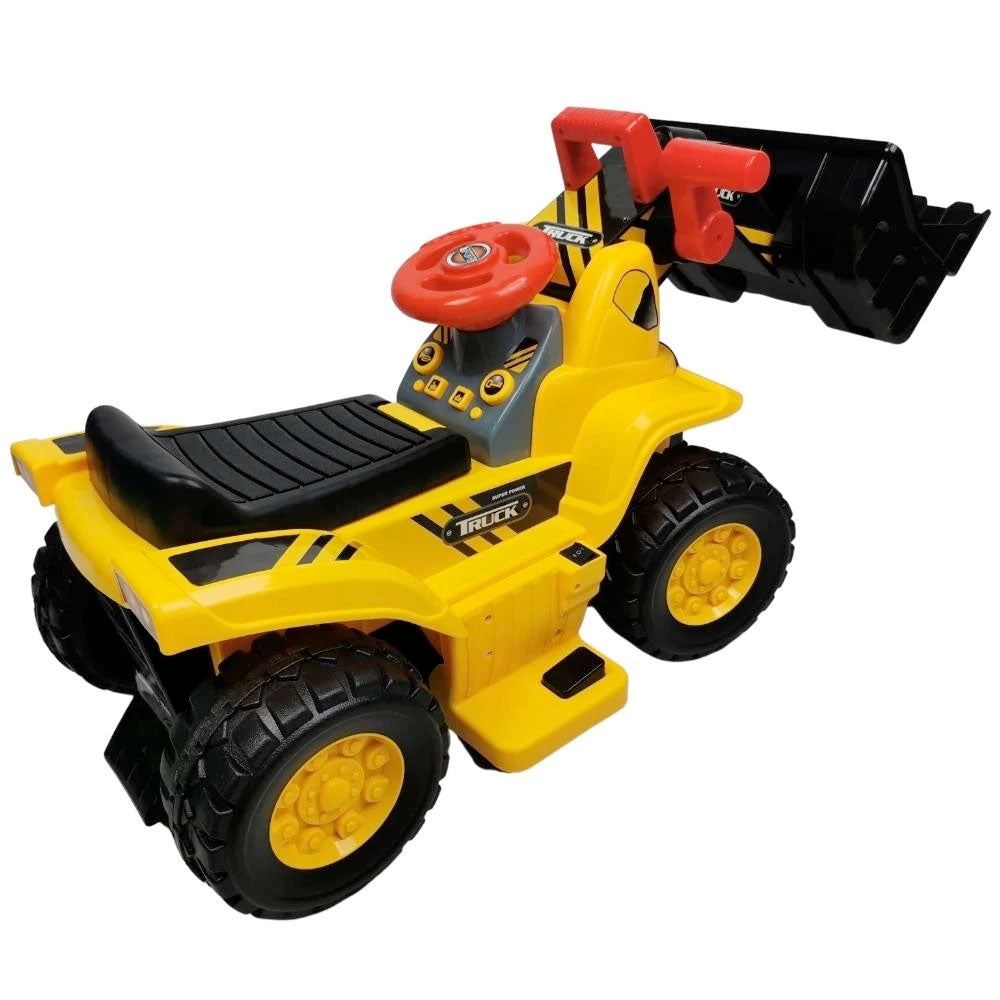 Aussie Baby Kids Electric Ride-On Car Digger Bulldozer