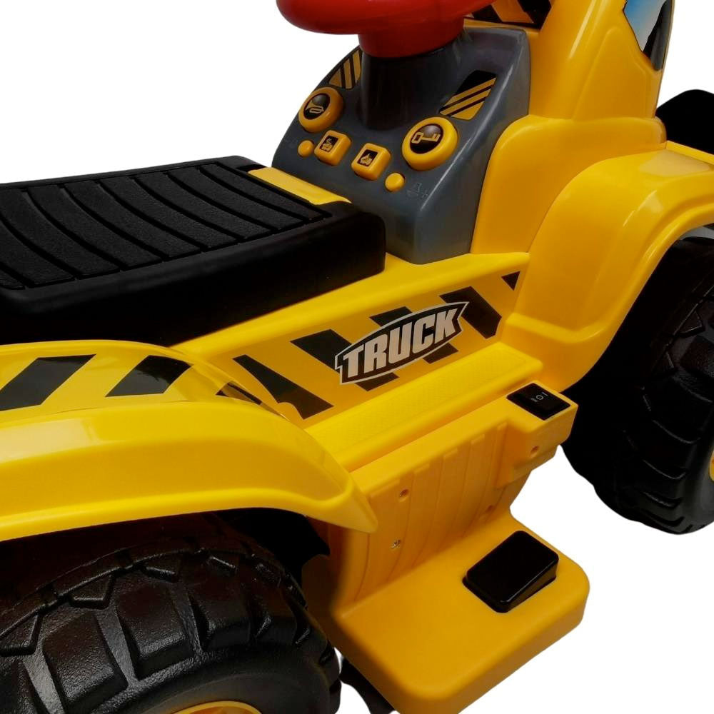 Aussie Baby Kids Electric Ride-On Car Digger Bulldozer