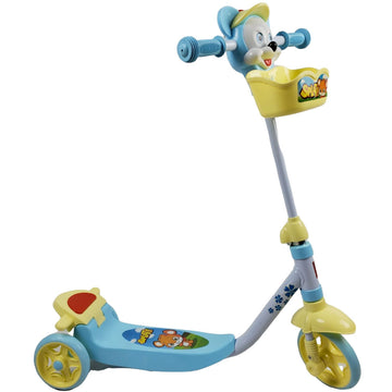 Aussie Baby Happy Mouse Kids Junior 3-Wheel Scooter - Blue