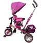 Aussie Baby Reverse Seat Kids Baby Toddler Tricycle Ride-On with Parent Handle - Purple