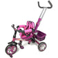 Aussie Baby Reverse Seat Kids Baby Toddler Tricycle Ride-On with Parent Handle - Purple