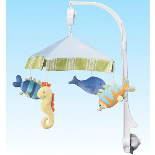 Musical Baby Cot Mobile Seaworld 