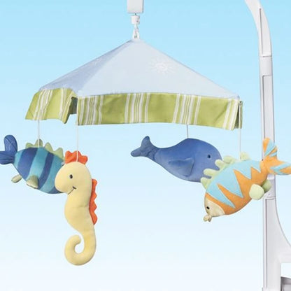 Aussie Baby Musical Baby Cot Mobile - Seaworld
