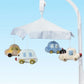 Aussie Baby Musical Baby Cot Mobile - Cars Vehicle Themed