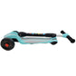 Aussie Baby Super Max Kids Foldable 3-Wheel Scooter with Flashing Wheels - Aqua