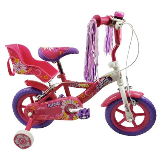 Aussie Baby Super Max Flying Kids Girl 12 Inch Pavement Cycle Kids Bike