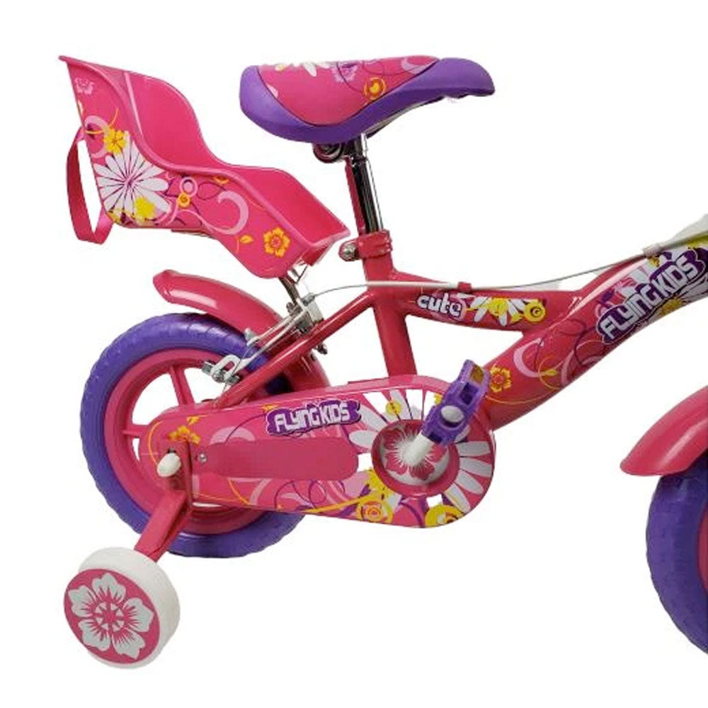 Aussie Baby Super Max Flying Kids Girl 12 Inch Pavement Cycle Kids Bike