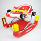 Aussie Baby F1 Racing Car 2-in-1 Baby Walker & Rocker - Red