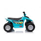 Aussie Baby 6V Kids Electric Ride-On ATV Quad Bike 4 Wheeler Toy Car - Aqua