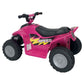 Aussie Baby 6V Kids Electric Ride-On ATV Quad Bike 4 Wheeler Toy Car - Pink