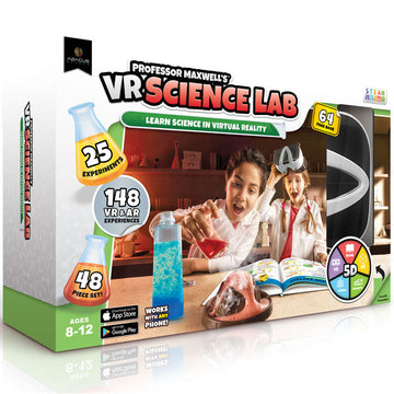 Professor Maxwell's VR Science Lab Virtual Reality Kit, educational toy for kids.