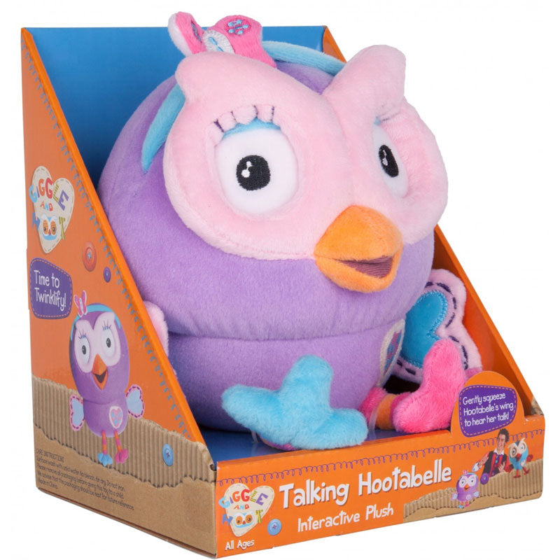 [DISCONTINUED] Giggle & Hoot Talking Hootabelle Interactive Plush Owl