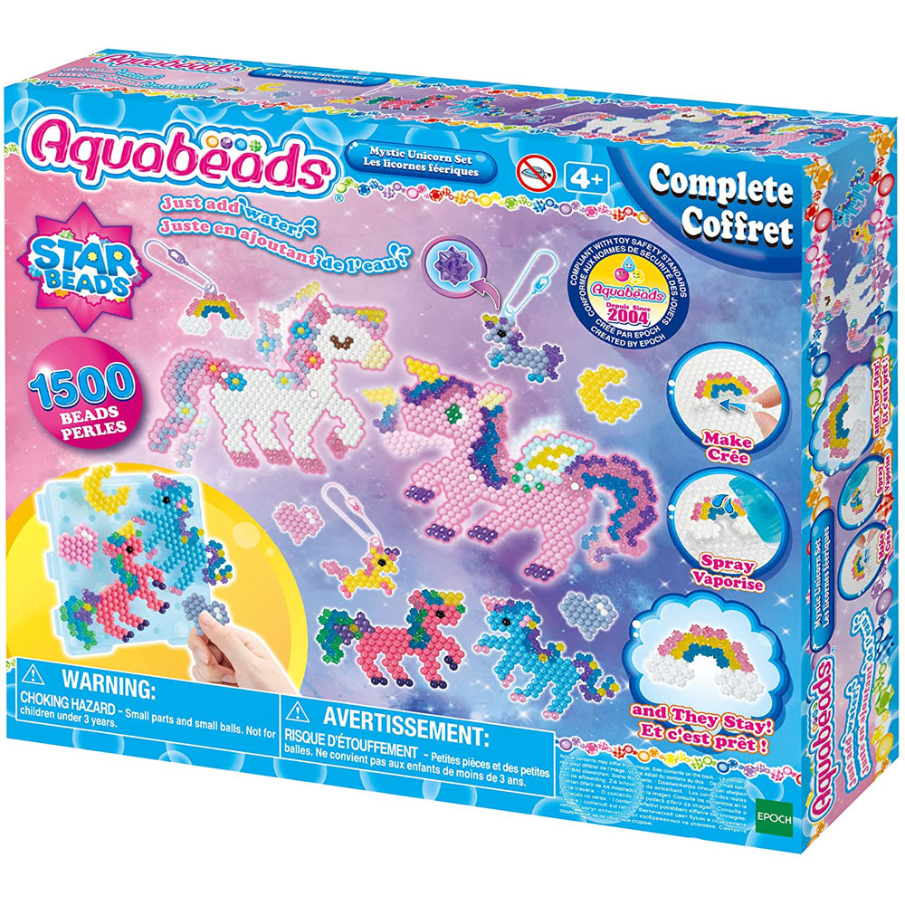 Aquabeads Mystic Unicorn Bead Craft Kit for kids.