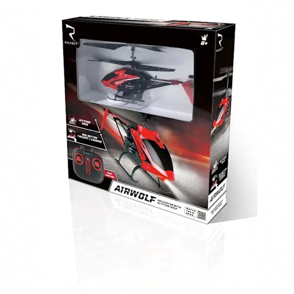 Revolt Remote Control Airwolf Helicopter with Auto Hover
