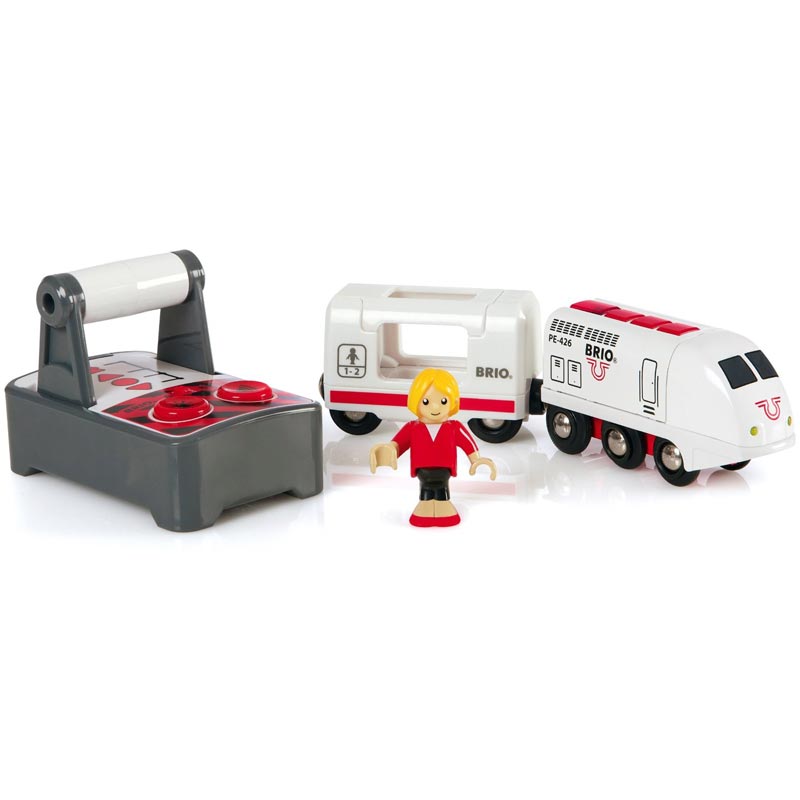 Brio Railway System Remote Control Travel Train for kids aged 3 year and up