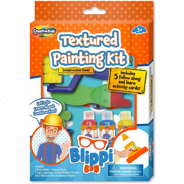 Blippi Textured Painting Kit from Creative Kids for children aged 3 years and up