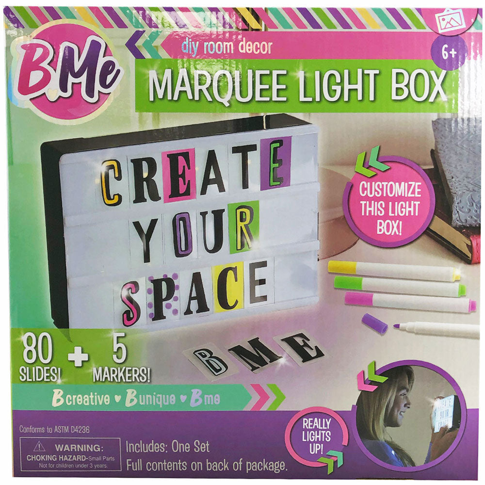 Creative Kids B Me DIY Room Decor Light Up Marquee Light Box