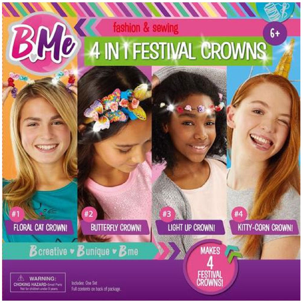 Creative Kids B Me Fashion & Sewing 4 in 1 Festival Crowns