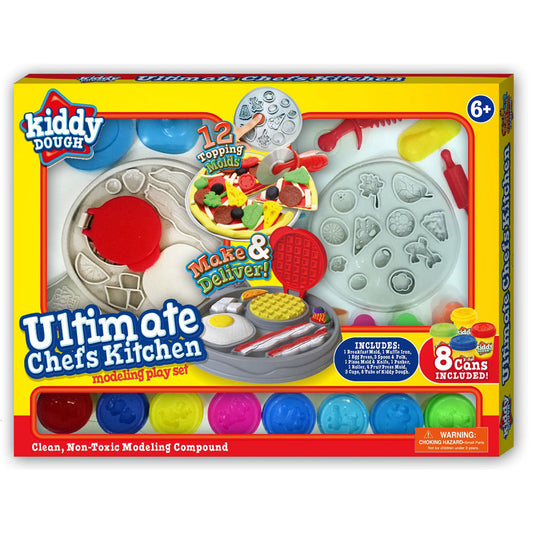 [DISCONTINUED] Creative Kids Kiddy Dough Ultimate Chefs Kitchen Modelling Playset