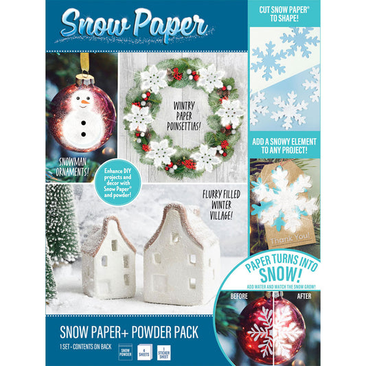 Be Amazing! Toys Snow Paper & Powder Plus Pack
