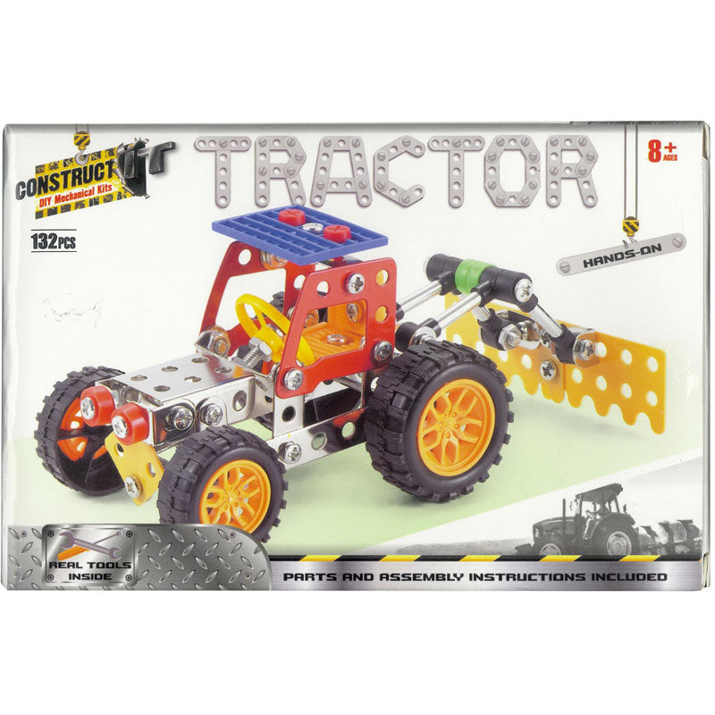 Construct-It DIY Mechanical Kits - Tractor