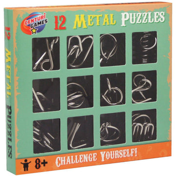 Centuri Games 12 Metal Puzzles