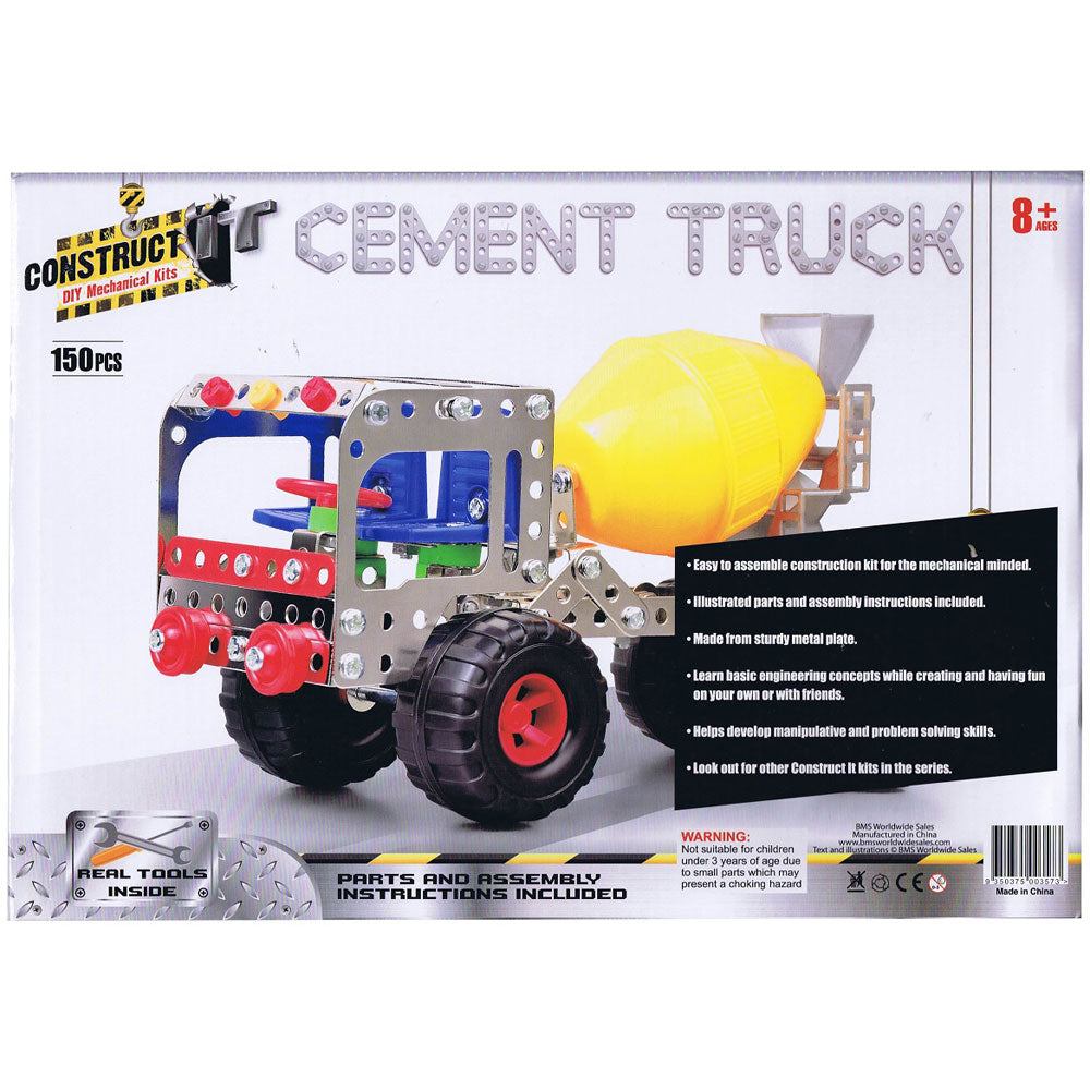 Construct-It DIY Mechanical Kits - Cement Truck